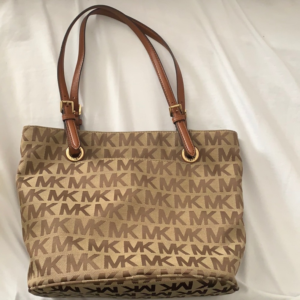 Canvas Michael Kors Tote